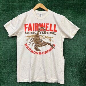 Fairwell Music Festival Redmond T-Shirt Size Medium